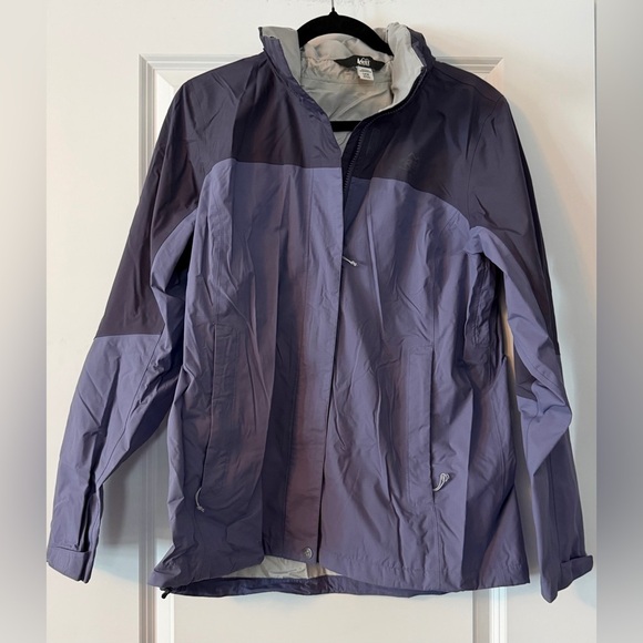 REI Co-op purple raincoat Jacket - Picture 2 of 8